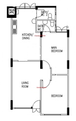 Blk 207 Serangoon Central (Serangoon), HDB 3 Rooms #208382061